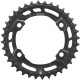 Shimano FC-U6000-2 CUES 11/10/9 speed double outer chainring, 36T-BN for 36-22T
