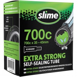 Slime TUBE SLIME 700x35-43 Schrader Smart Tube - 700 x 35-43c - Schrader Valve Slime TUBE SLIME 700x35-43 Schrader Smart Tube - 700 x 35-43c - Schrader Valve
