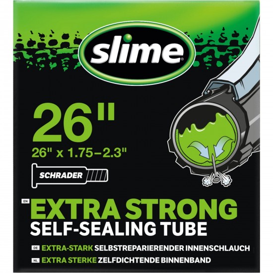 Slime TUBE SLIME 26x1.75-2.3" Schrader Smart Tube - 26 x 1.75-2.30 inch - Schrader Valve