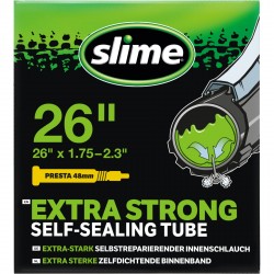 Slime TUBE SLIME 26x1.75-2.3" Presta Smart Tube - 26 x 1.75-2.30 inch - Presta Valve Slime TUBE SLIME 26x1.75-2.3" Presta Smart Tube - 26 x 1.75-2.30 inch - Presta Valve
