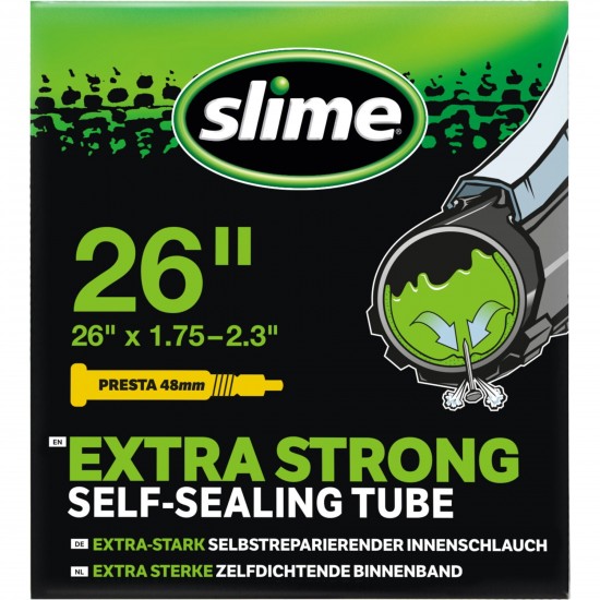 Slime TUBE SLIME 26x1.75-2.3" Presta Smart Tube - 26 x 1.75-2.30 inch - Presta Valve