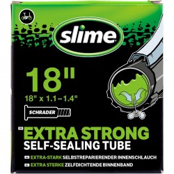 Slime TUBE SLIME 18" Scharder Smart Tube - 18 x 1.1 - 1.4 inch - Schrader Valve Slime TUBE SLIME 18" Scharder Smart Tube - 18 x 1.1 - 1.4 inch - Schrader Valve