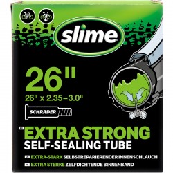 Slime TUBE SLIME 26" Scharder Smart Tube - 26 x 2.35 - 3.0 inch - Schrader Valve Slime TUBE SLIME 26" Scharder Smart Tube - 26 x 2.35 - 3.0 inch - Schrader Valve
