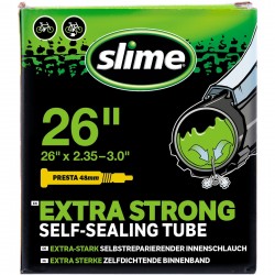 Slime TUBE SLIME 26" Presta Smart Tube - 26 x 2.35 - 3.0 inch - Presta Valve Slime TUBE SLIME 26" Presta Smart Tube - 26 x 2.35 - 3.0 inch - Presta Valve