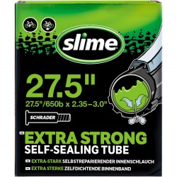 Slime TUBE SLIME 27.5" Schrader Smart Tube - 27.5 x 2.35 - 3.0 inch - Schrader Valve Slime TUBE SLIME 27.5" Schrader Smart Tube - 27.5 x 2.35 - 3.0 inch - Schrader Valve