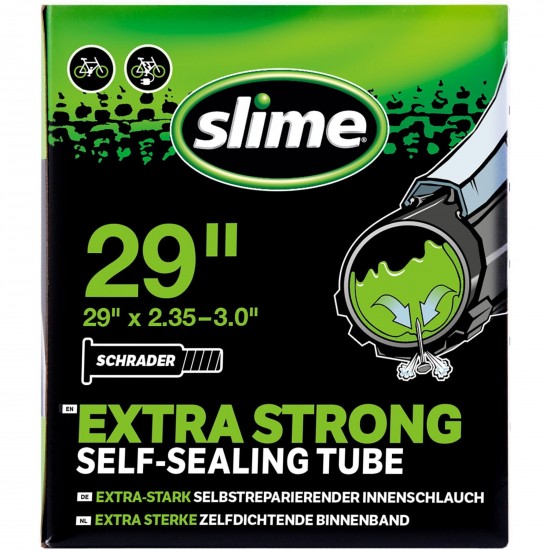 Slime TUBE SLIME 29" Schrader Smart Tube - 29 x 2.35 - 3.0" - Schrader Valve Slime TUBE SLIME 29" Schrader Smart Tube - 29 x 2.35 - 3.0" - Schrader Valve