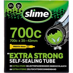 Slime TUBE SLIME 700x35-45 Presta Smart Tube - 700x35-45c - Presta Valve Slime TUBE SLIME 700x35-45 Presta Smart Tube - 700x35-45c - Presta Valve