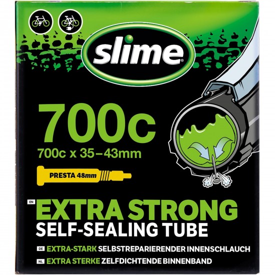 Slime TUBE SLIME 700x35-45 Presta Smart Tube - 700x35-45c - Presta Valve