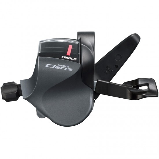 Shimano SL-R2030 Claris 8-speed road flat bar levers, triple