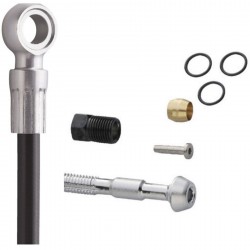 Shimano SM-BH59-SB disc brake hose BR-R785, straight banjo, front, 1000 mm, black Shimano SM-BH59-SB disc brake hose BR-R785, straight banjo, front, 1000 mm, black