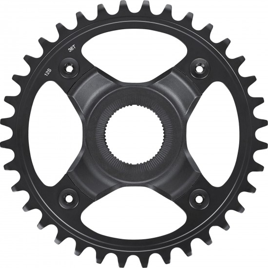 Shimano SM-CRE70-12-B 12spd single chainring 36T, w/o chain guard, chain line 55mm Shimano SM-CRE70-12-B 12spd single chainring 36T, w/o chain guard, chain line 55mm