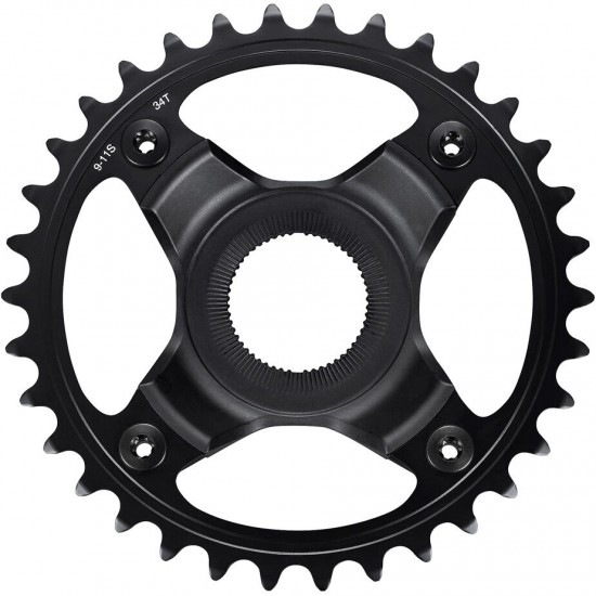 Shimano SM-CRE70-B 11/10/9spd single chainring 34T w/o chainguard chainline 53mm Shimano SM-CRE70-B 11/10/9spd single chainring 34T w/o chainguard chainline 53mm