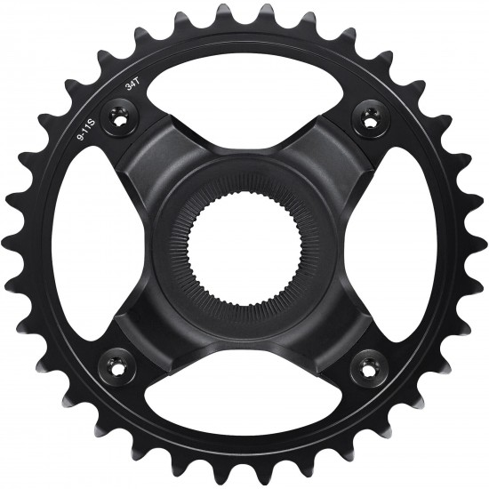 Shimano SM-CRE70-B 11/10/9spd single chainring 34T w/o chainguard chainline 55mm Shimano SM-CRE70-B 11/10/9spd single chainring 34T w/o chainguard chainline 55mm