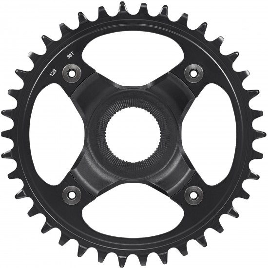Shimano SM-CRE80-12-B 12spd DCE single chainring 38T, w/o chain guard, chain line 53mm Shimano SM-CRE80-12-B 12spd DCE single chainring 38T, w/o chain guard, chain line 53mm