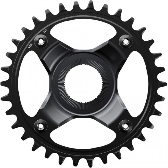 Shimano SM-CRE80-12-SB 12spd DCE single chainring 34T, w/o c/guard, chain line 56.5mm Shimano SM-CRE80-12-SB 12spd DCE single chainring 34T, w/o c/guard, chain line 56.5mm