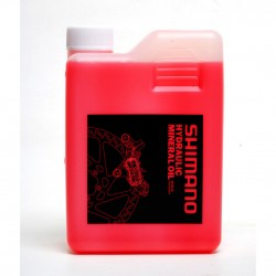 Shimano Mineral oil 1 litre, red Shimano Mineral oil 1 litre, red