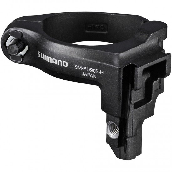 Shimano XTR Di2 front mech mount adapter, for high clamp band, multi fit Shimano XTR Di2 front mech mount adapter, for high clamp band, multi fit
