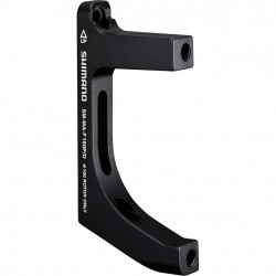 Shimano Disc adapter for post mount calliper, for Flat mount fork, for 160mm rotor Shimano Disc adapter for post mount calliper, for Flat mount fork, for 160mm rotor