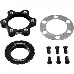 Shimano SM-RTAD05 6-bolt rotor to Centre-Lock hub disc adapter Shimano SM-RTAD05 6-bolt rotor to Centre-Lock hub disc adapter
