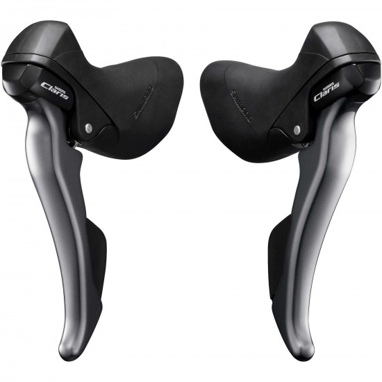 Shimano ST-R2000 Claris 8-speed road drop bar levers, double Shimano ST-R2000 Claris 8-speed road drop bar levers, double