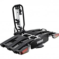 Thule 934 EasyFold XT 3-bike towball carrier with AcuTight torque knobs 13-pin Thule 934 EasyFold XT 3-bike towball carrier with AcuTight torque knobs 13-pin