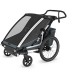 Thule Chariot Cross 2 Double child carrier with cycling and strolling kit