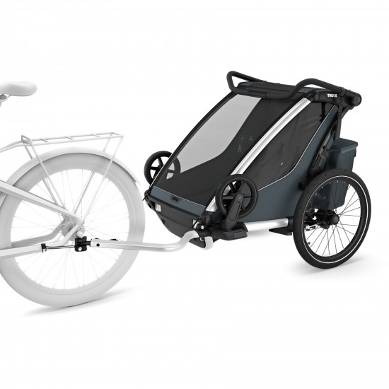 Thule Chariot Cross 2 Double child carrier with cycling and strolling kit