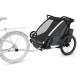 Thule Chariot Cross 2 Double child carrier with cycling and strolling kit