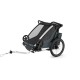 Thule Chariot Cross 2 Double child carrier with cycling and strolling kit