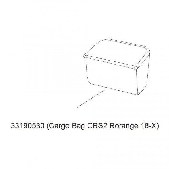 Thule Cross 2 cargo bag 2017- orange