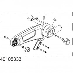 Thule Upper bracket - left 2017-X