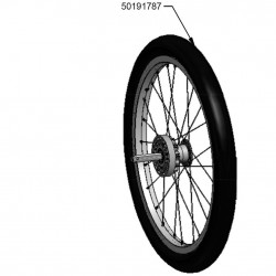 Thule 18 inch wheel assembly with tyre for Chinook 1 or 2 Thule 18 inch wheel assembly with tyre for Chinook 1 or 2
