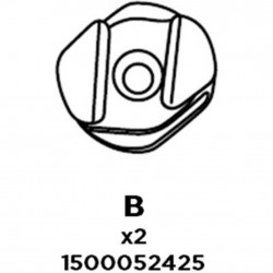 Thule Pack'n Pedal 12mm Blade Helix hooks Thule Pack'n Pedal 12mm Blade Helix hooks