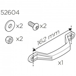 Thule RoundTrip Hard Handle Kit (Revised) Thule RoundTrip Hard Handle Kit (Revised)