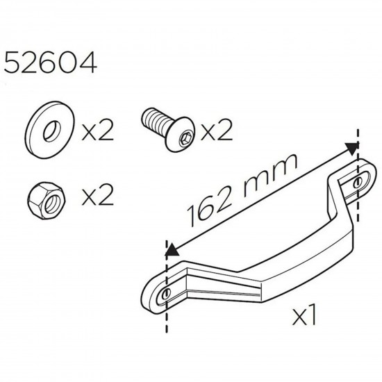 Thule RoundTrip Hard Handle Kit (Revised) Thule RoundTrip Hard Handle Kit (Revised)