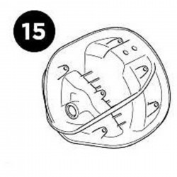 Thule Roundtrip Transition wheel assembly with wrap, left Thule Roundtrip Transition wheel assembly with wrap, left