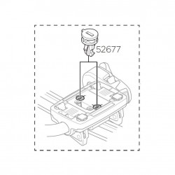 Thule 52677 Lock cylinder for 598 Thule 52677 Lock cylinder for 598