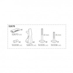 Thule 52678 Assembly parts bag for 598 Thule 52678 Assembly parts bag for 598