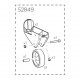 Thule 52849 Transport wheel EasyFold XT Right