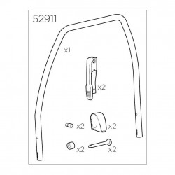 Thule 52911 Bike frame kit Thule 52911 Bike frame kit