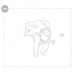 Thule 54820 WanderWay cover side profile, right Thule 54820 WanderWay cover side profile, right