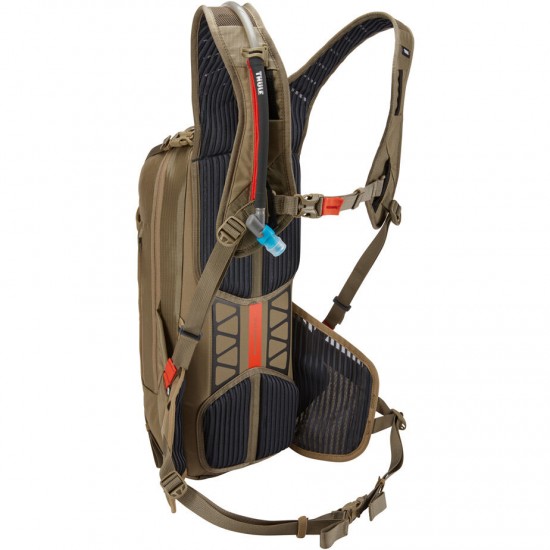 Thule Rail hydration backpack 8 litre cargo, 2.5 litre fluid - olive