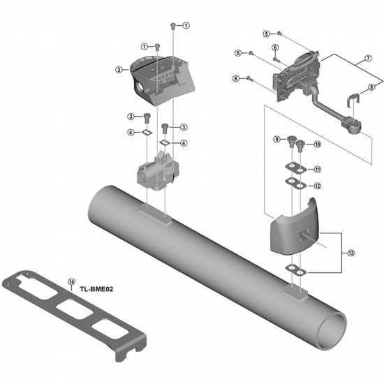 Shimano TL-BME02 Battery mount setting tool for BM-E8010 (BT-E8010) Shimano TL-BME02 Battery mount setting tool for BM-E8010 (BT-E8010)