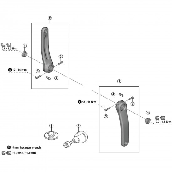Shimano Crank installation tool for HollowTech II Shimano Crank installation tool for HollowTech II