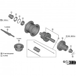 Shimano TL-FH18 Freehub body unit tool Shimano TL-FH18 Freehub body unit tool