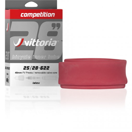 Vittoria Competition Latex 700c 19/23c Fv Presta Rvc 48mm Inner Tube