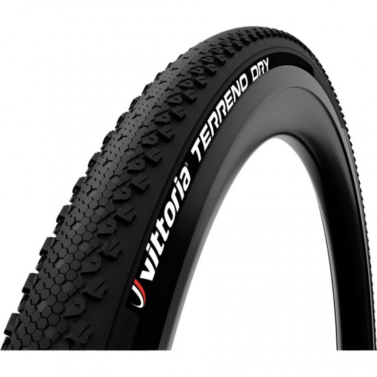 Vittoria Terreno Dry 700x38c Folding Full Black Clincher Tyre Vittoria Terreno Dry 700x38c Folding Full Black Clincher Tyre