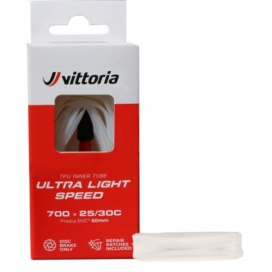 Vittoria Ultra Light Speed 700x25/30 FV presta RVC 80mm Innertube