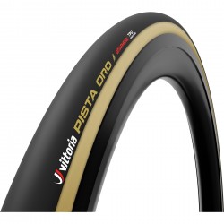 Vittoria PistaˇOroˇ25-28'' Black Tan G2.0 Tubular TPU Tyre