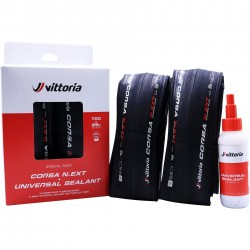 Vittoria Corsa N.EXT 700x28c TLR Twin Pack with Sealant 80ml Vittoria Corsa N.EXT 700x28c TLR Twin Pack with Sealant 80ml